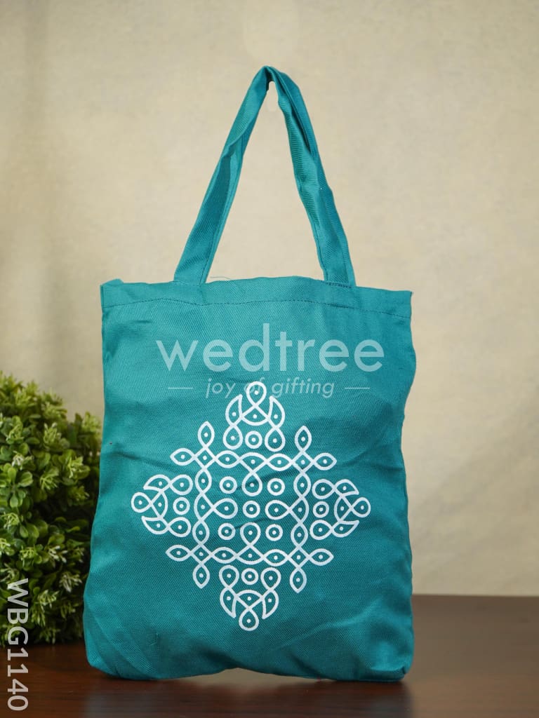 Rangoli Printed Cloth Bag - WBG1140