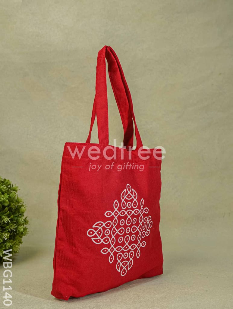 Rangoli Printed Cloth Bag - WBG1140