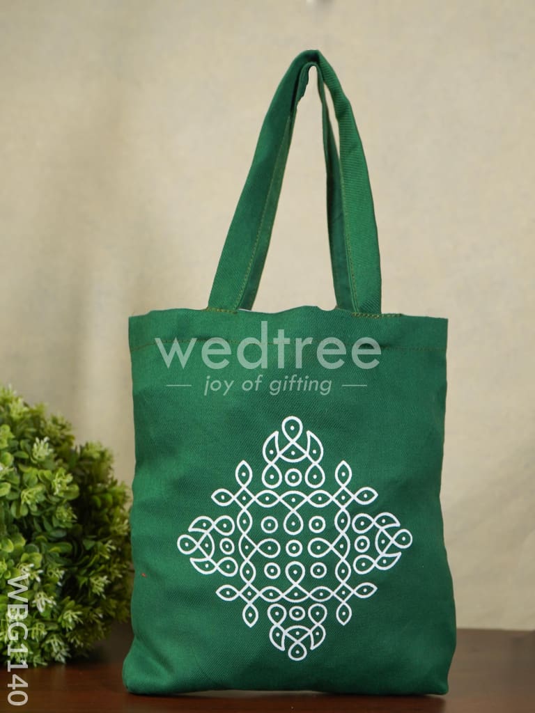 Rangoli Printed Cloth Bag - WBG1140