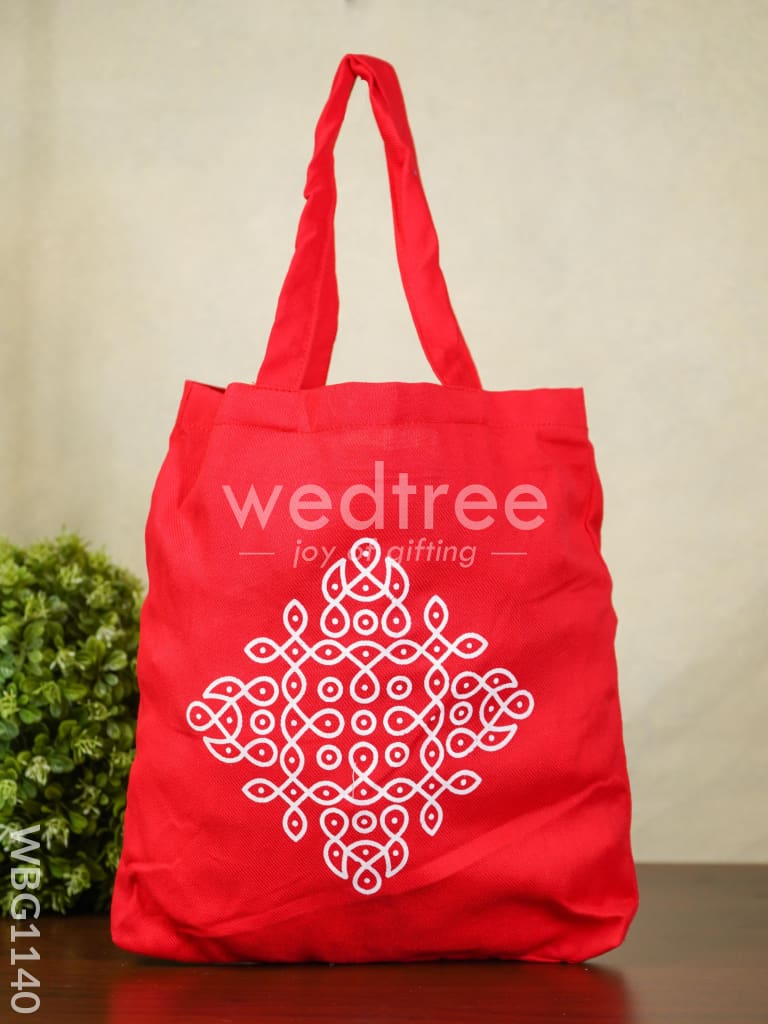 Rangoli Printed Cloth Bag - WBG1140