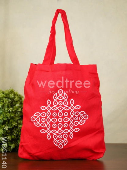 Rangoli Printed Cloth Bag - WBG1140