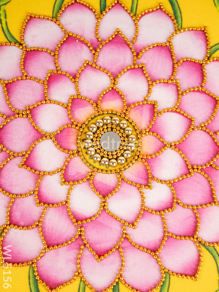 Rangoli with Set of Lotus Petals - WL5156