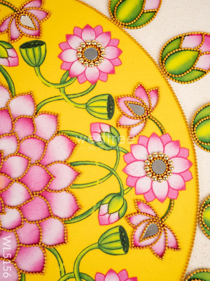 Rangoli with Set of Lotus Petals - WL5156