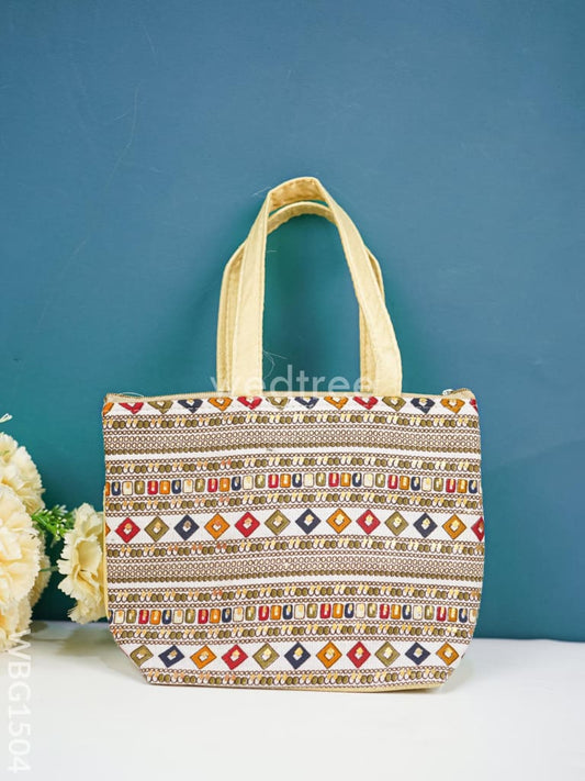 Rayon Multi Color Hand Bag - WBG1504