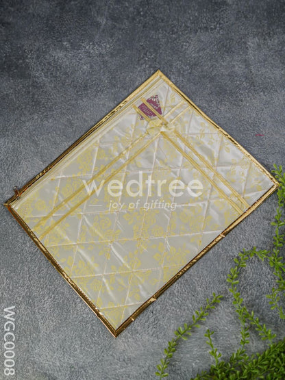 Return Gift Combo with Jute bag & Saree Cover - WGC0008