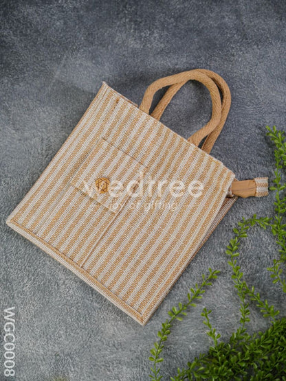 Return Gift Combo with Jute bag & Saree Cover - WGC0008