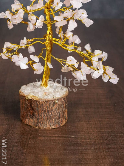 Rose Quartz Crystal Tree of Love - WL2217