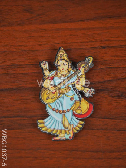 Saraswathi Fridge Magnet - WBG1037-6