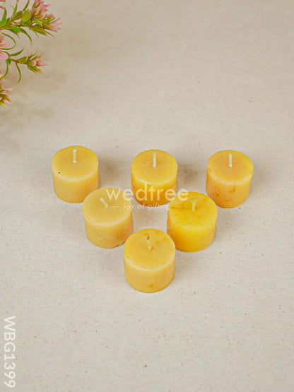 Scented Votive Candles - Pack Of 6 Assorted Wbg1399 Aromatics