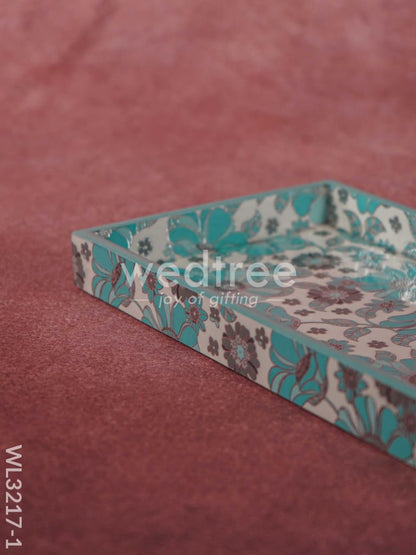 Serving Tray Digitally Printed Floral Desings - WL3217