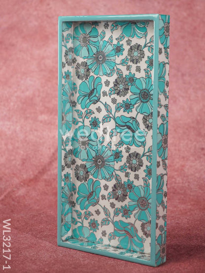 Serving Tray Digitally Printed Floral Desings - WL3217