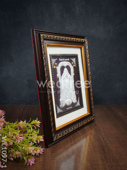 Silver Photoframe Big - Ganesh Lakshmi - WL1097