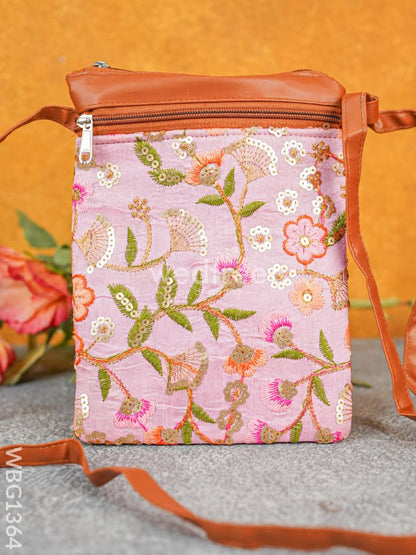 Sling Bag with Embroidery - WBG1364