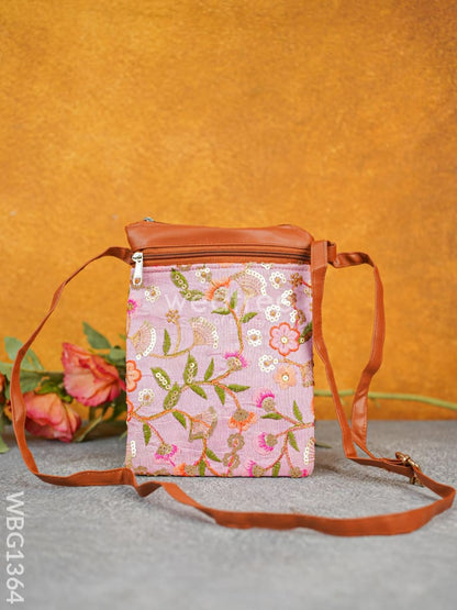 Sling Bag with Embroidery - WBG1364