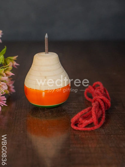 Spinning Top - Channapatna Toys -WBG0836