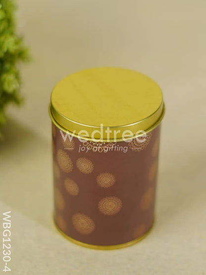 Storage Tin Container - Mandala design - WBG1230-4