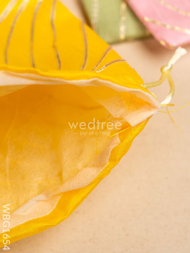 String Bag with Lace - 9x7 inch - WBG1654