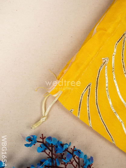 String Bag with Lace - 9x7 inch - WBG1654