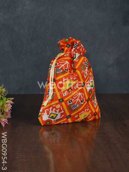 String Bag with Patola Prints - WBG0954