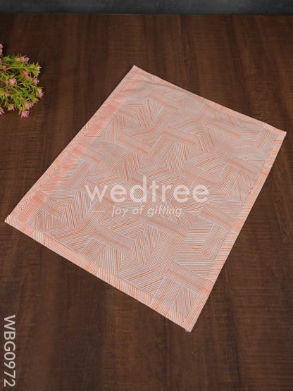 Striped Designed Saree Cover - WBG0972