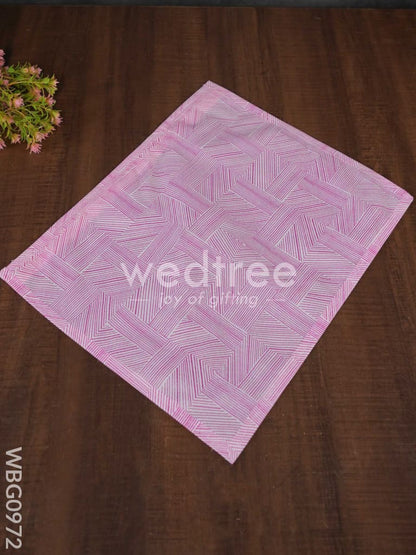 Striped Designed Saree Cover - WBG0972