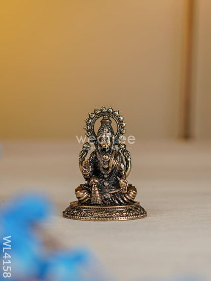 Swarna Golu 1 - Digital Printed Golu Padi & Brass Antique Idols - WL4158
