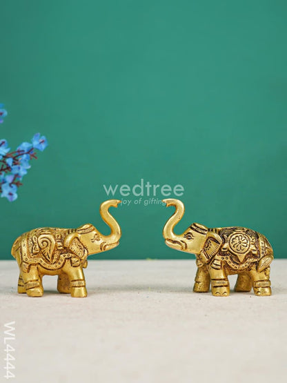 Swarna Golu 5 - Gold Oxidized Golu Padi & Brass Idols - WL4444
