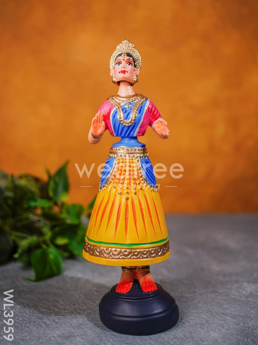 Tanjore Dancing Doll - Kondapalli - WL3959