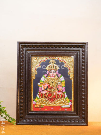 Tanjore Painting - Annapoorani - Flat (Gold Foil) - 10x8 inch - WL4764