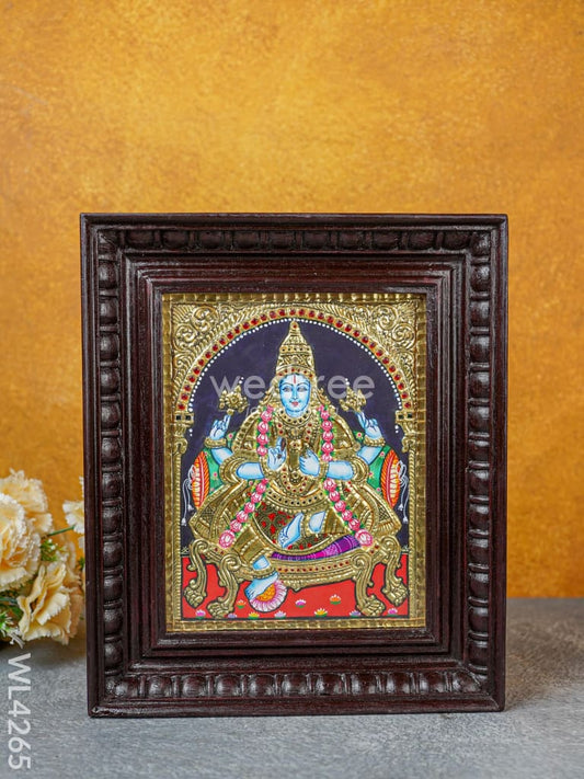 Tanjore Painting - Dhanvantri - Flat (Gold Foil) - 10x8 inch - WL4265