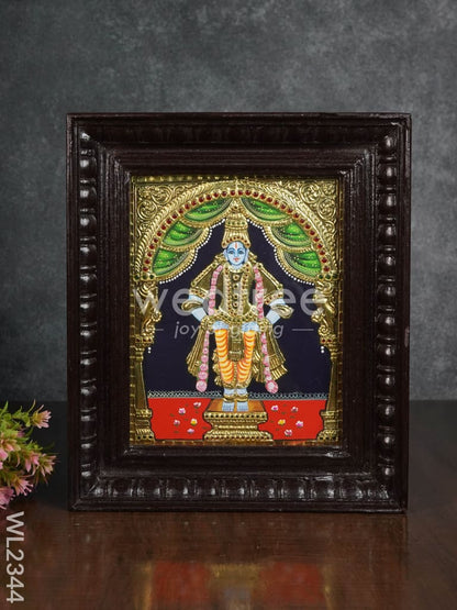 Tanjore painting Panduranga - Flat (Gold foil) - 10x8 - WL2344
