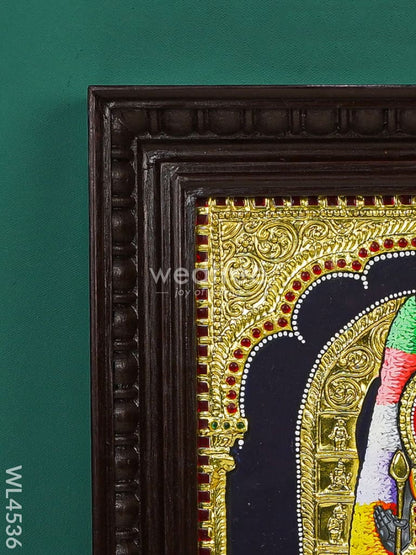 Tanjore Painting - Ram Lalla - Flat (Gold Foil) - 15 x 12 inch - WL4536
