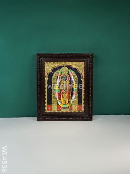 Tanjore Painting - Ram Lalla - Flat (Gold Foil) - 15 x 12 inch - WL4536