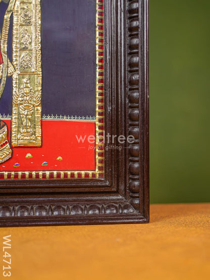 Tanjore Painting - Ram Lalla - Semi Embossed - 20x16 inch - WL4713