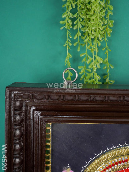 Tanjore Painting - Tirupathi Balaji - Semi Embossed - 24x18 inch - WL4520