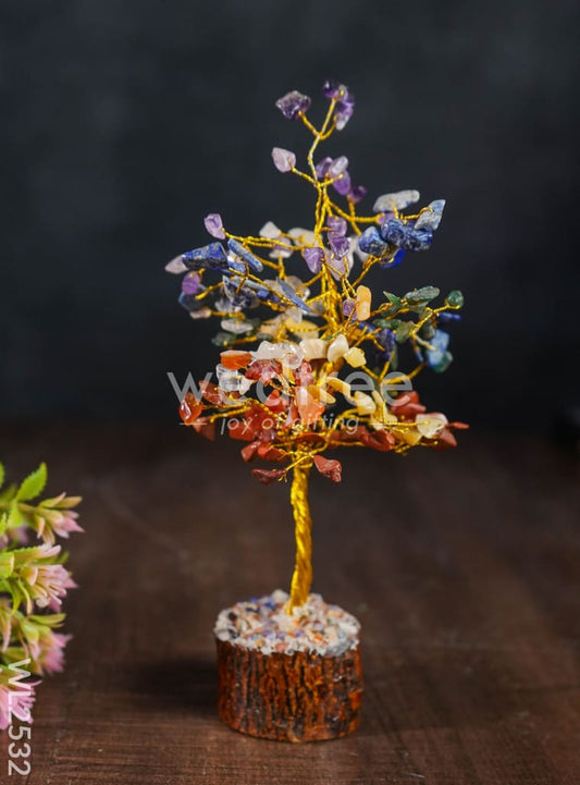 The Tree of Life - (Seven Chakra Crystal Stone) - WL2532