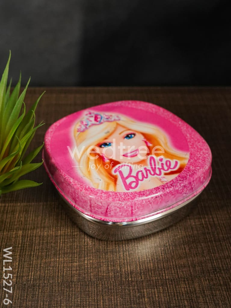 Tiffin Box with Cartoon Engraved - (4.5in X 1in) - WL1527