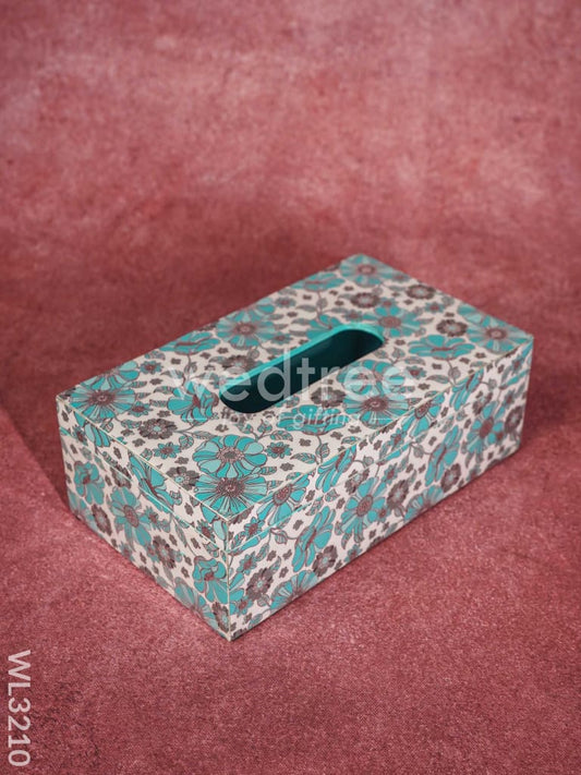 Tissue Box Digital Printed with Floral Designs - WL3210