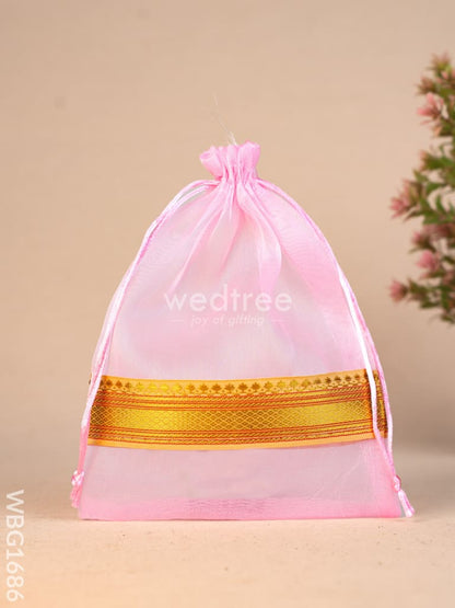 Tissue String Bag - 9x7 Inches - WBG1686