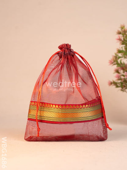 Tissue String Bag - 9x7 Inches - WBG1686