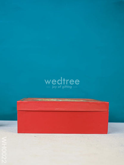 Top Bottom Box - Red - WH0022