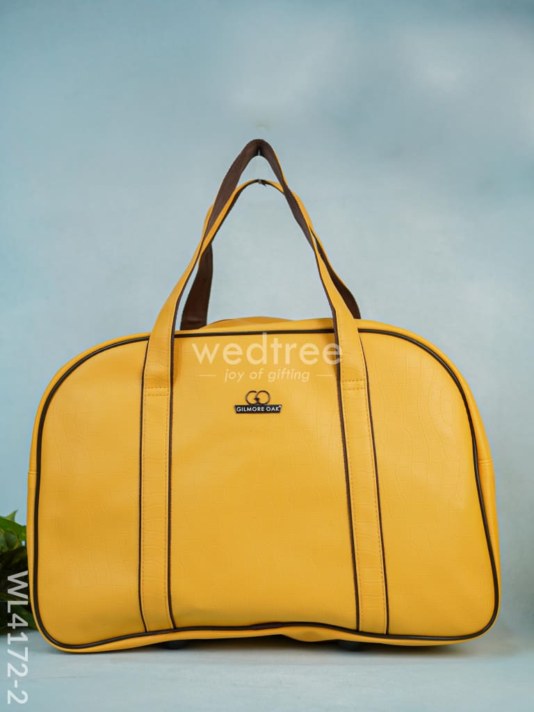 Travel Bag Set of 5 - Yellow - WL4172-2