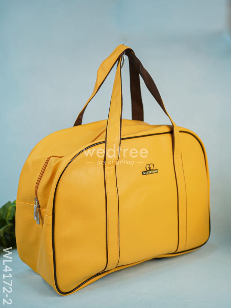 Travel Bag Set of 5 - Yellow - WL4172-2