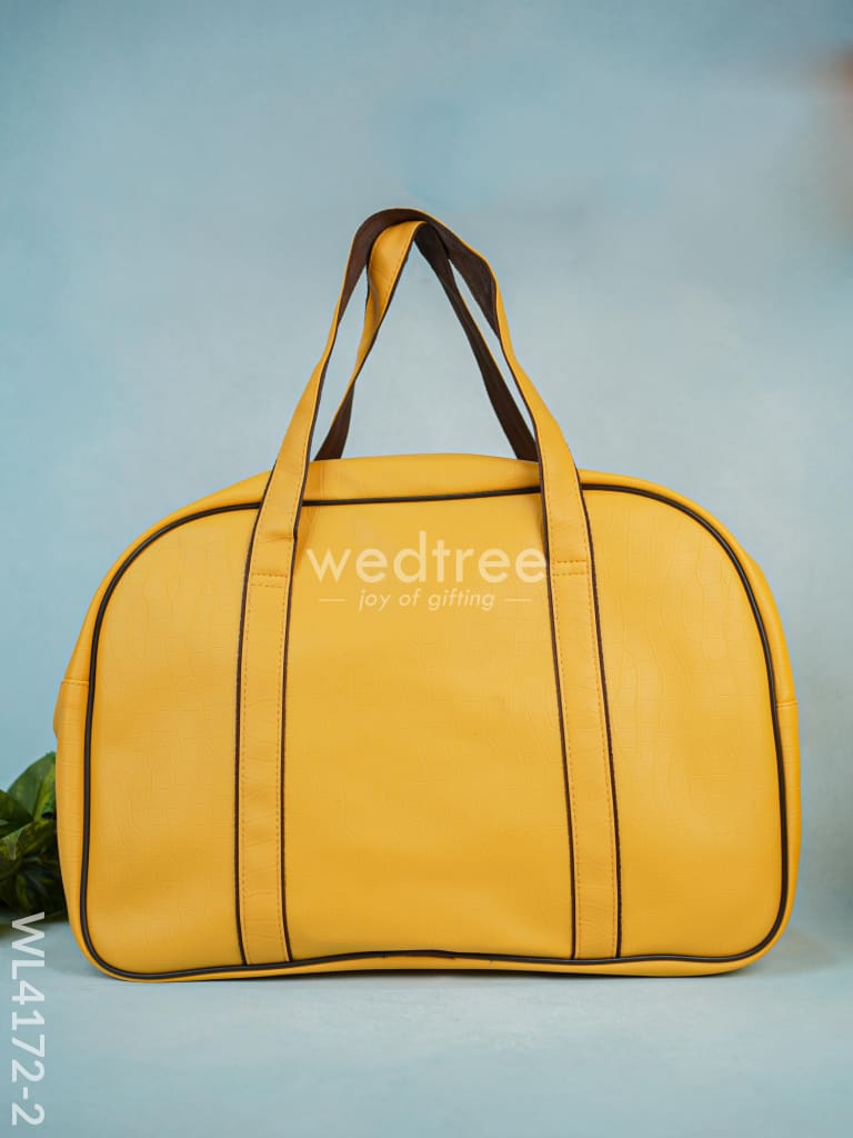 Travel Bag Set of 5 - Yellow - WL4172-2