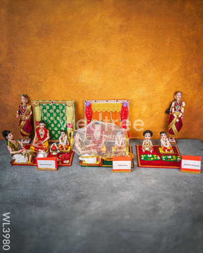 Upanayanam Set with Brahmopadesam & Kumara Bhojanam & Welcome Doll Set - WL3980