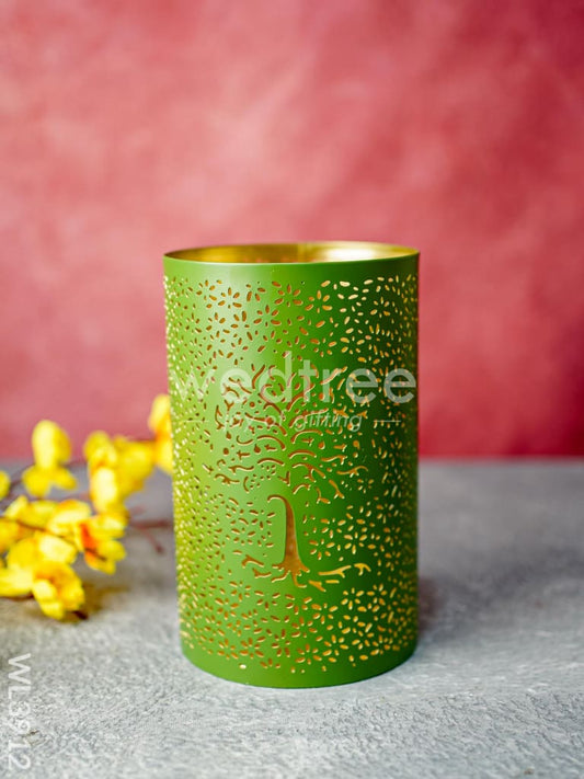 Votive with Tree Engraving - WL3912