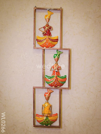 Wall Hanging Musicians Panel - WL0266