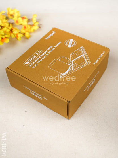 Wangari - Wireless Charger with Cup Warmer & Phone Holder - WL4824