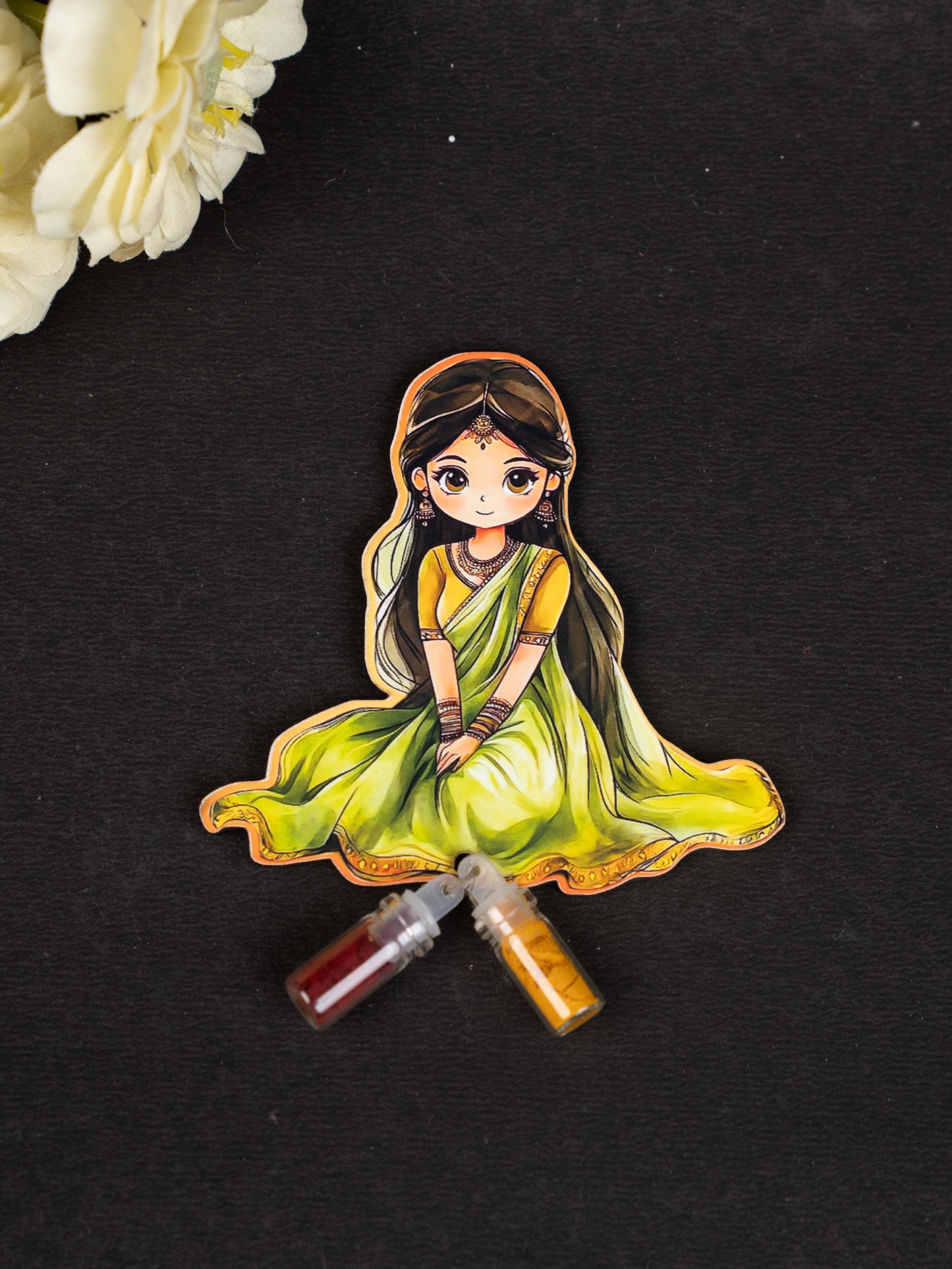 Half Saree Haldi Kumkum Set - WBG1727