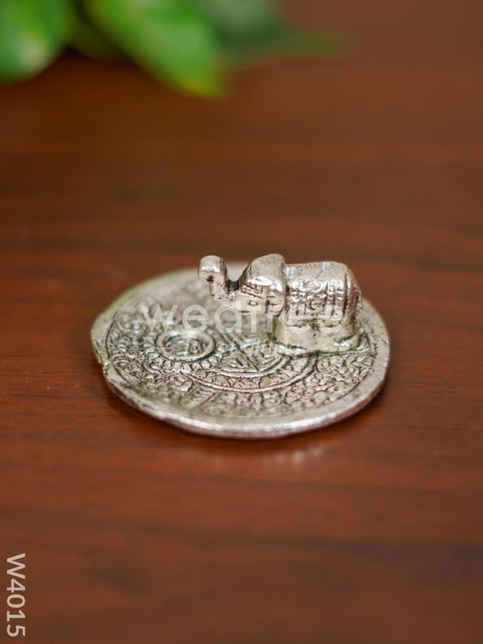 White Metal Agarbathi Stand - W4015